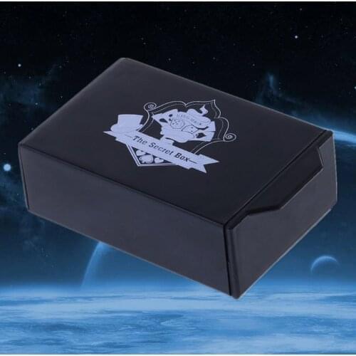 Cool Magic Black Box Vanished Box Puzzle Box Magic Tricks Surprise Box Kids Toy Y4UD