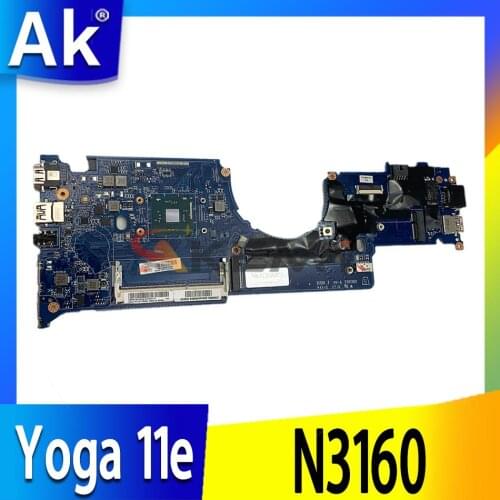 Laptop motherboard For LENOVO DA0LI8MB6F0 Thinkpad YOGA 11E N3160 Mainboard Core SR2KP Celeron DA0LI8MB6F0