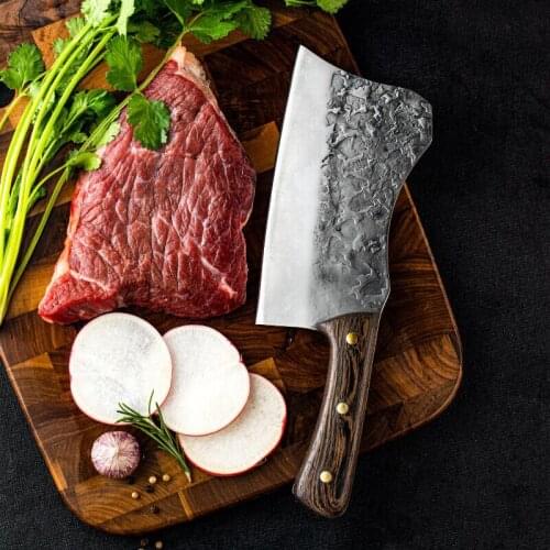 Bone chopping knife bone chopping hammer grain kitchen chopping knife chef knife stainless steel knife forging knife