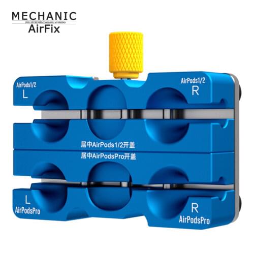 Headset Repair Fixture MECHANIC AirFix 360° Spin Removal Service Replace Wireless Earbud Chip Precision Clamping Platform For IP