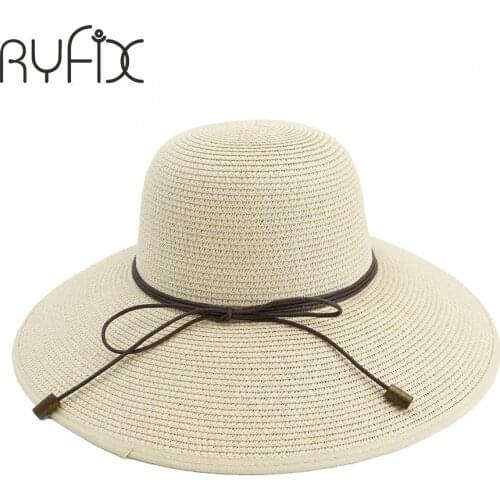 Creative summer lady bow sun hat summer hat large eaves holiday straw hat beach hat lady hat HA21