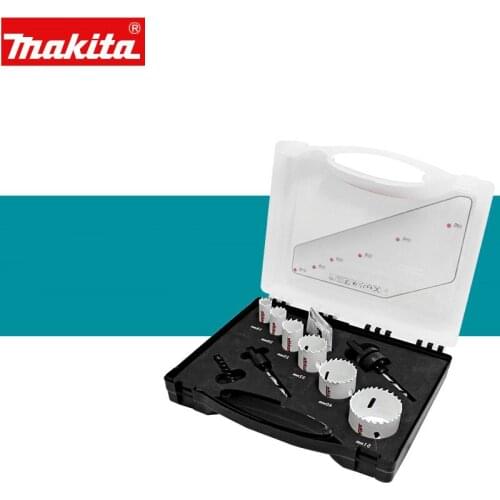 Japan Makita electric drill hole saw bimetallic hole opener iron steel plate circular reamer hole saw 16mm-51mm