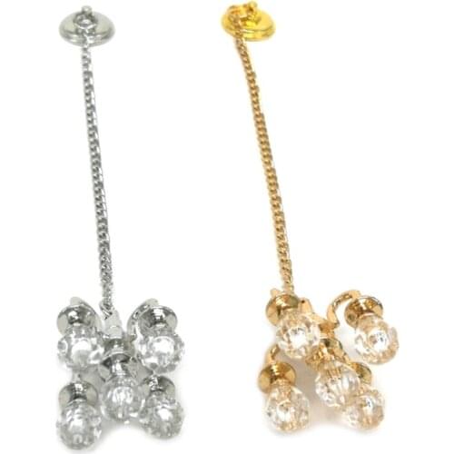 1:12 Dollhouse Miniature Furniture House Scene Accessories Mini Lamp Chandelier Light Model Decoration Kids Toys