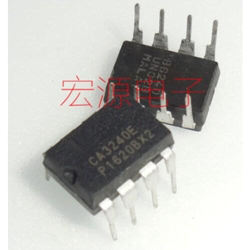 10pcs/lot CA3240EZ CA3240 CA3240E DIP-8 Amplifier IC