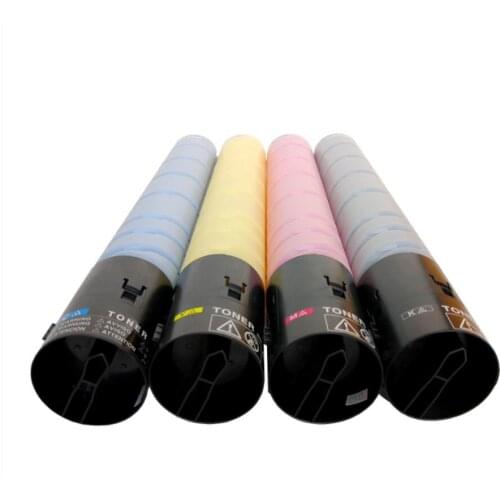 4pc copier toner kit TN220 for Konica Minolta bizhub C 221 281 221S laser printer cartridge TN-220 kcmy free ship