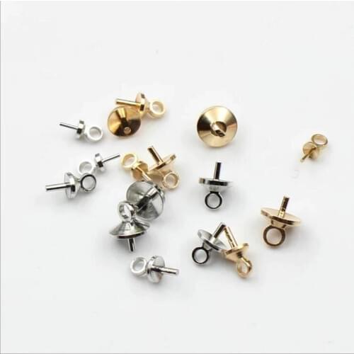 50pcs/lot DIY Fashion Jewelry Accessory Hanging cap Claw Nails Alloy Material Rhodium Plating Pendant Making Department