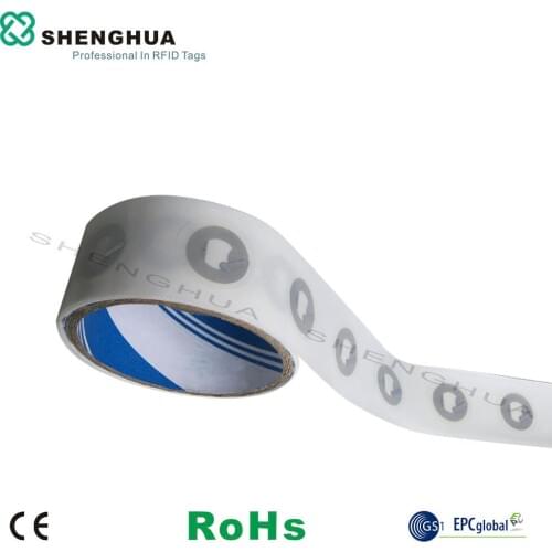 50pcs/pack Hot Sale 13.56mhz RFID HF Antenna ISO14443A Paper Roll RFID NFC Tag for Phone