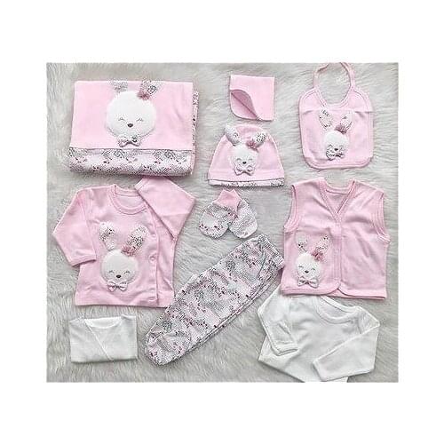 Girl Baby 5'li /10'lu Hospital Output Gift The Zibin Set New born