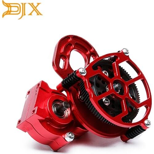Transmission Case Center Gearbox w/ Motor Gear for 1/10 Axial SCX10 RC Crawler