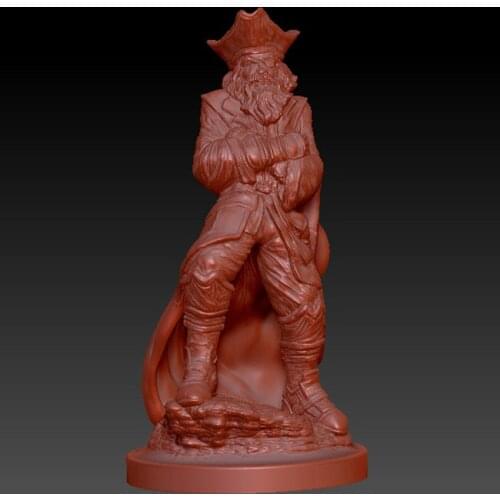 3d model for cnc or 3d printer in STL file format - Pirate