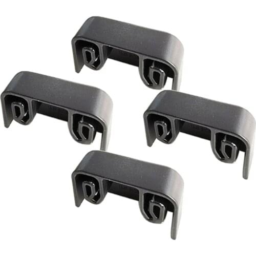 Set of 4 Rear Seat Rails Functional Plastic Plugs for Tesla Model Y
