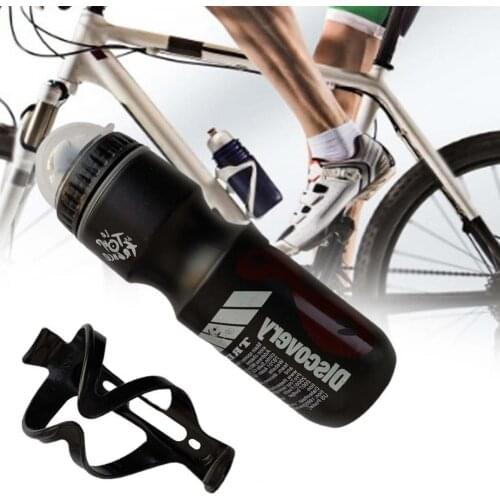 Set 750ml Bicycle Bottle Set Sturdy Dustproof Plastic Anti-slid Handle Bicycle Bottle for Men бутылка для воды bidon ciclismo