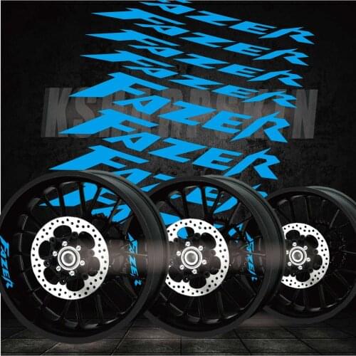 New modified motorcycle personality creative waterproof reflective stickers decorative film suitable for YAMAHA FAZER