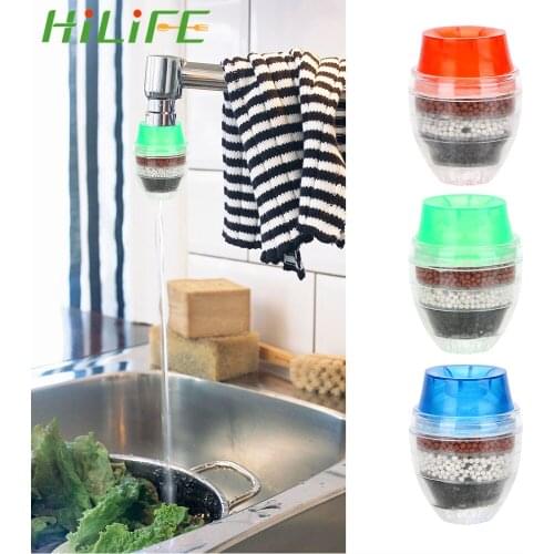 HILIFE Water Purifier Home Improvement Activated Carbon Faucet Tap Filter Kitchen Accessories 5-layer Filter Tap water Clean