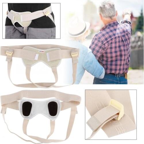 S/L Adjustable Hernia Belt Inguinal Hernia support Surgery treatment with medicine bag men Women old supports Cotton