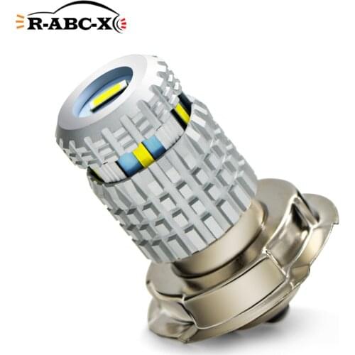 RUIANDSION 1Pcs P26S 1860SMD 6LEDS 1200Lm Motorbike Head Lamp Scooter Moped Replace Bulb Fog Light DC 10-30V 12V 24V 6000K White