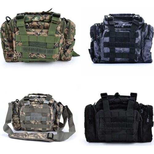 Lure bag multifunctional 3P Waist Bag Satchel backpack outdoor sports fishing bag Fishing Tackle Storage Bag Kit