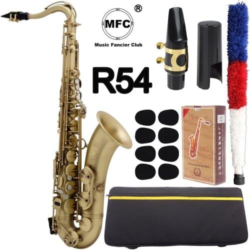 Brand MFC Tenor Saxophone Reference 54 Antique Copper Simulation B-flat Tenor Sax R54 Bronze With Case Mouthpiece Reeds Neck