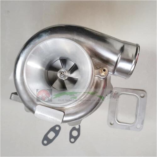 Turbocharger Turbo ** Water cooled ** T76 T4 Turbine: A/R 0.81 Comp: A/R 0.80 1000HP Turbo charger T4 flange V-Band with Gaskets