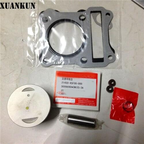 XUANKUN HJ125K-2A EN125-2F EN125-2A Cylinder Block Up And Down The Pad In The Pad