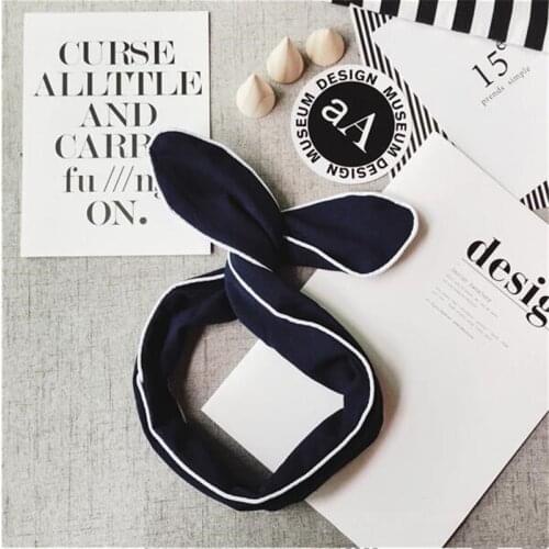 2018 Cross pressure hair bow girl headband soft wide package chiffon bow knot headband fashion hair accessories for women