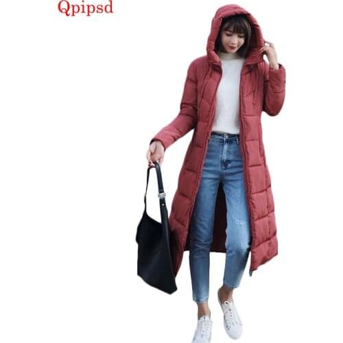 6XL Women Parkas 2021 Winter Jacket Women Coats Hooded Ladies Coats Female Parka Thicken Warm Cotton Padded Winter Female Coats