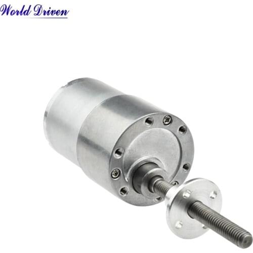 12V Geared Reversible 6 Volt Dc Motor Low Rpm Brush Motor