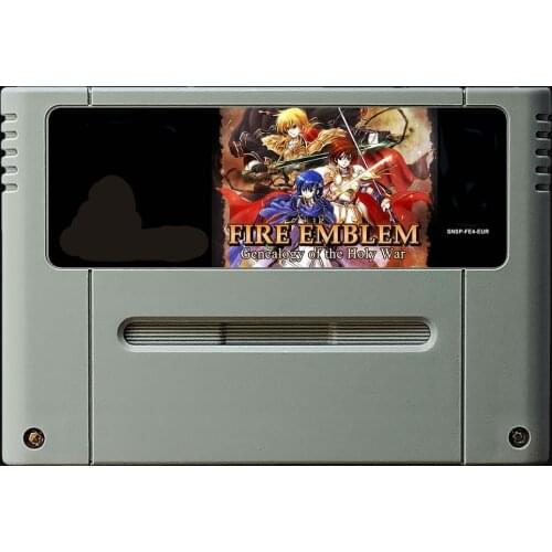 16Bit Games ** Genealogy of the Holy War ( PAL Version!! 100% English translation!! fully playable!)