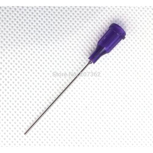 50pk 21gauge 11/2-inch Blunt Needle Dispense Tip ,Glue Dispensing Needle