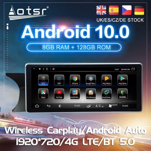 Android 10 For Mercedes-Benz C C204 2011 Car DVD GPS Navigation Carplay Auto Radio Stereo Multimedia Player Touch Screen 2Din