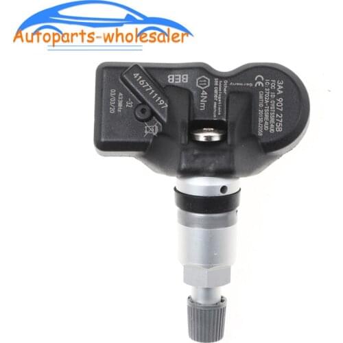 Car accessories TPMS Tire Pressure Sensor Monitor 433MHZ For 2007-2015 V olkswagen Tiguan Passat CC 3AA907275B 3AA907275