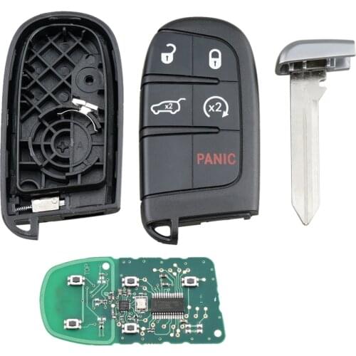 Car Remote Smart Key For Dodge Charger Dart Journey Challenger Durango Chrysler 300 FCC ID: M3N-40821302 M3N40821302