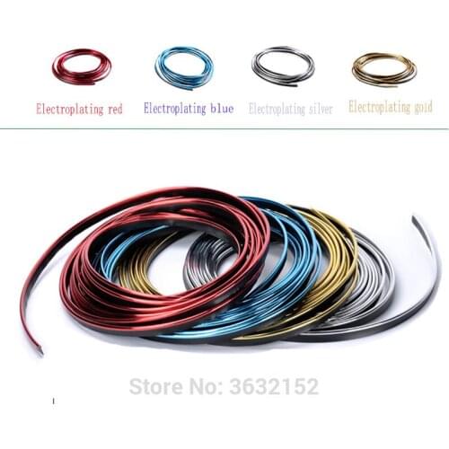 Car Styling Interior Decorative Thread Sticker Decoration Strip Accessories for Benz w203 w204 w205 w210 w211 w213 gla glc glk