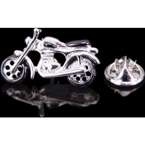 High quality motorcycle Brooch brand new fashion jewelry mens and womens wedding shirt clothing scarf suit LAPEL BADGE PIN gif