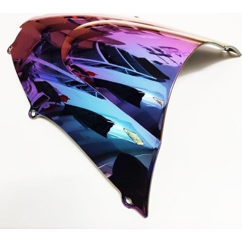 For Kawasaki ZX9R 2000 2001 2002 2003 2004 2005 ZX 9R zx9 r 00 01 02 03 04 05 Black Windshield WindScreen Double Bubble