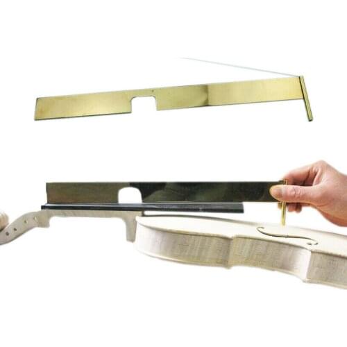 Violin making tools, 4/4 violin neck install clamp and prolongation measurement