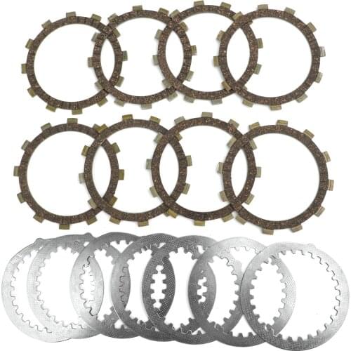 Artudatech Clutch Kit Steel & Friction Plates fit for Yamaha XJ600 XJ 600 51J XS500D XS500E FZ600 YX600 Radian