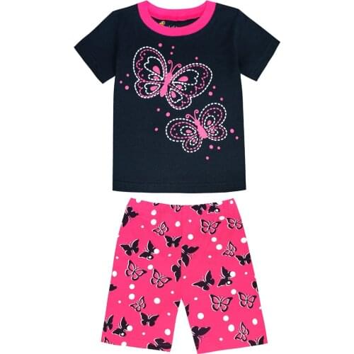 Hot Sale Baby Boys Clothes Summer Kids Clothes Sets T-shirt+pants Suit Printed Clothes Children Sport Suit Cotton Cartoon Outfit