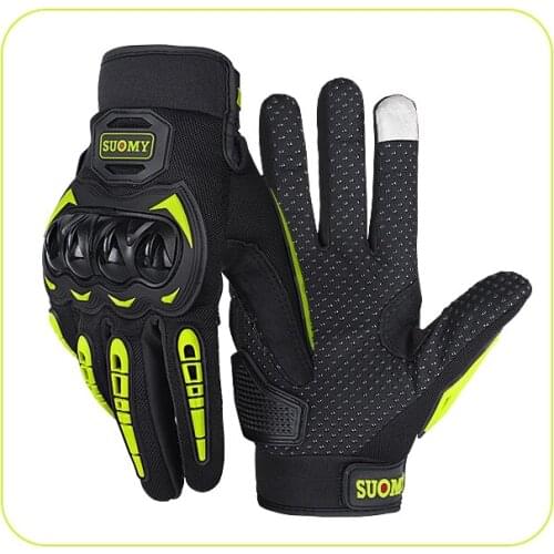 Motorcycle gloves Knight full finger shell shatter-resistant touch screen breathable off-road equipment universal riding gloves
