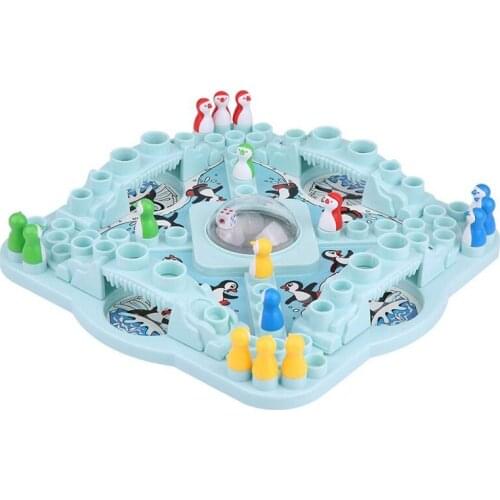 Penguin Flying Chess Jumping Chess Super Big Dice Parent-Child Interactive Educational Toys Kids Board Games Party Games