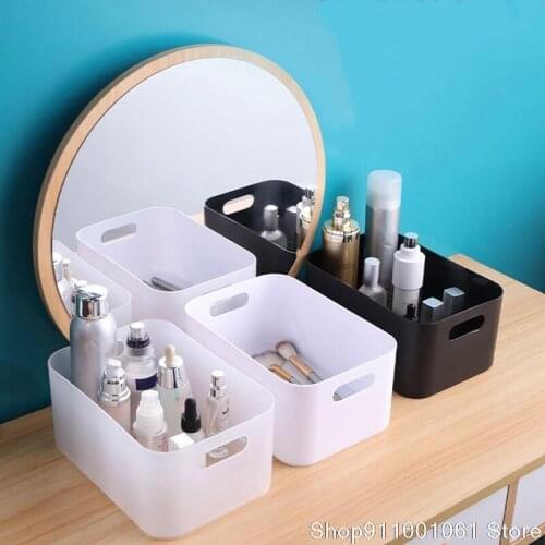 Toilet Bathroom Cosmetic Storage Basket Plastic Box Cosmetic Basket Bathroom Kitchen AccessoriesStorage Box