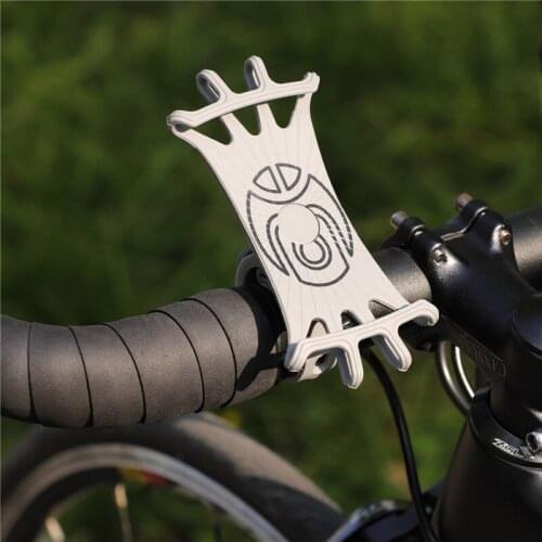 Universal 4.0-6.5 inch Bicycle Mobile Phone Holder for iPhone Samsung Xiaomi Huawei Cell Phone Bike Cycling Handlebar Bracket