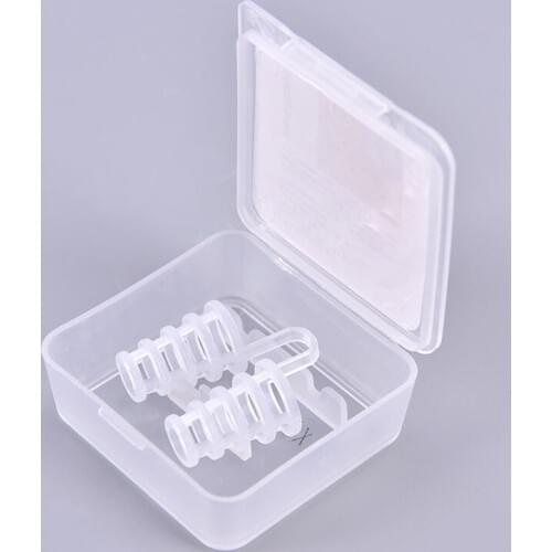 1pcs Anti Snoring Anti Snore Nose Clip Silicone Snoring Solution Device Snore Stopper Sleeping Aid Nasal Dilators Health Care