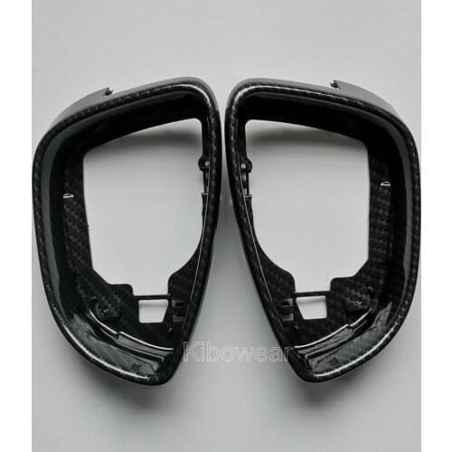 Side Wing Mirror Housing Frame Trim (carbon look) for Volkswagen Scirocco MK3 Passat B7 CC for Jetta MK6 6 EOS Beetle Replace