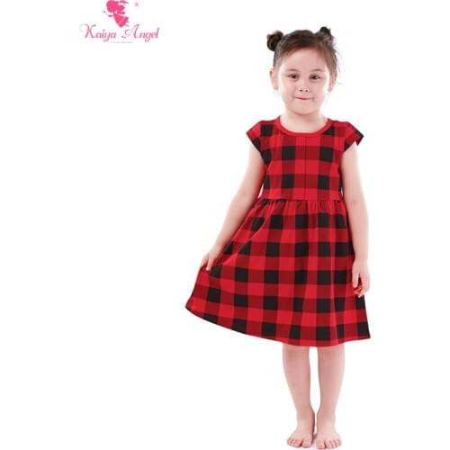 Kaiya Angel Christmas Hot Sales Wedding Party Dress For Kids Girl Sleeveless Beautiful Spring Summer Clothes For Princess