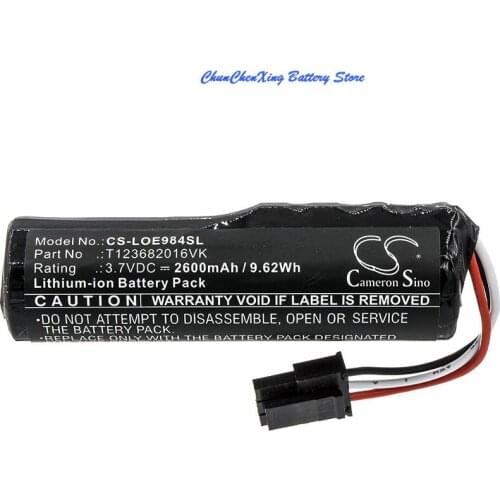 Cameron Sino 3400mAh Battery T123682016VK for Logitech 984-001405,S-00170,Ultimate Ears Boom 3