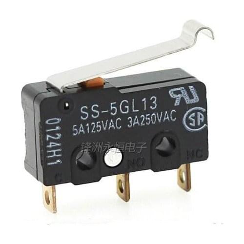 Free shipping 20 pieces/lot Water heater with limit position in micro switch SS-5GL13 125V to 250V 3A to 5A 3P