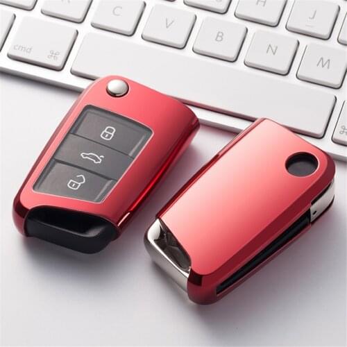 Hot Sell Car Key Case Cover For Seat Leon Ibiza MK2 MK3 5F 6L 6J FR Ateca Altea Key Bag Car key protective shell For Seat Leon