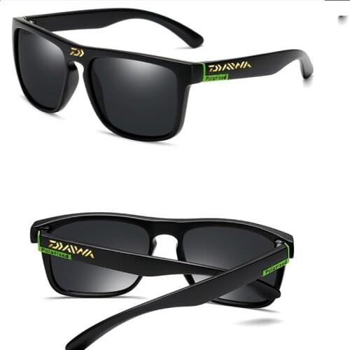 DAIWA Fishing Glasses Men Outdoor Polarized Anti-ultraviolet Fishing Sunglasses Riding Fashion Retro Sports Sunglasses