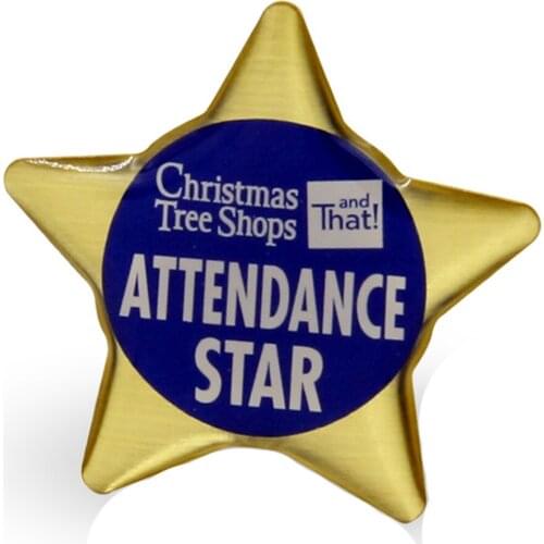 Cheap Custom Star Logo Epoxy Button Pins with Basketball Theme